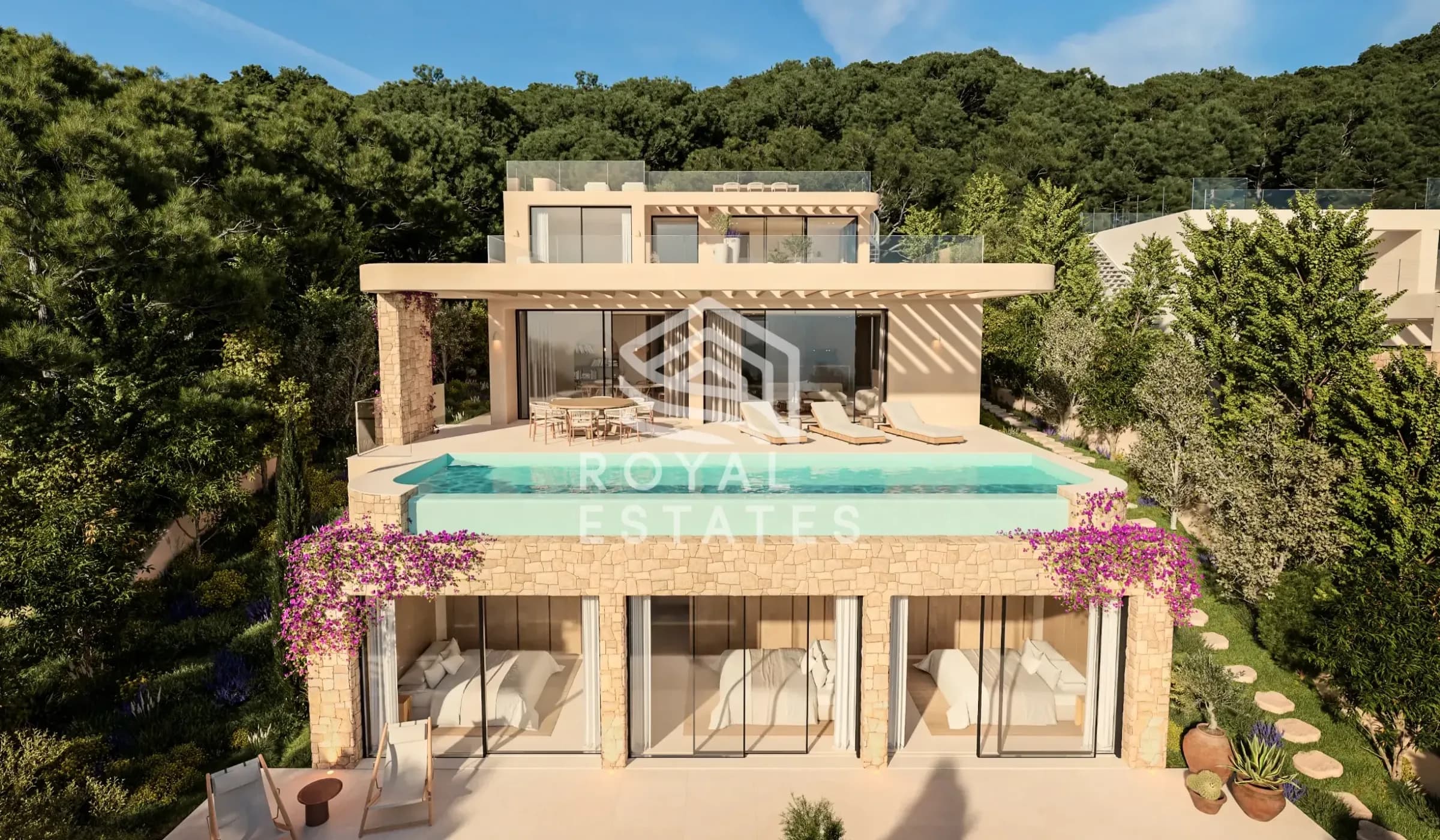 New Development of 8 Luxury Villas in Santa Eulària