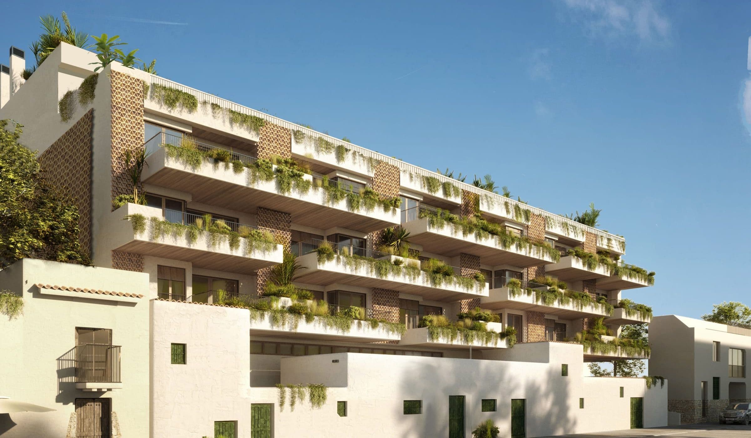 Residential newly build project with 57 apartments from 1 to 3 bedrooms