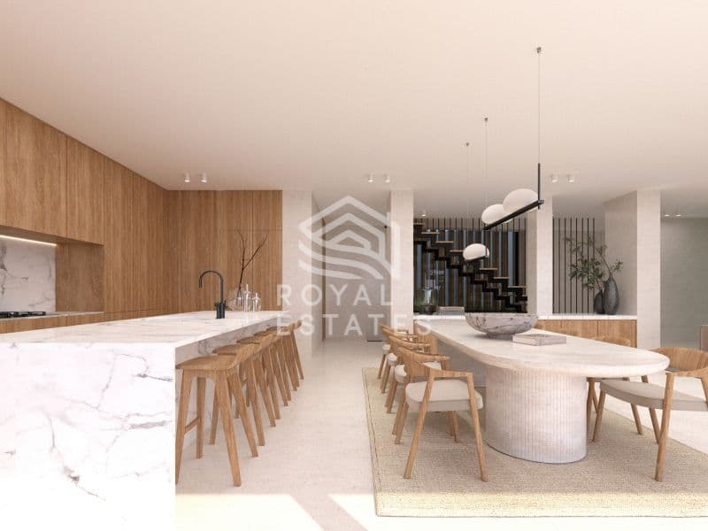 First line villas at Cap Martinet