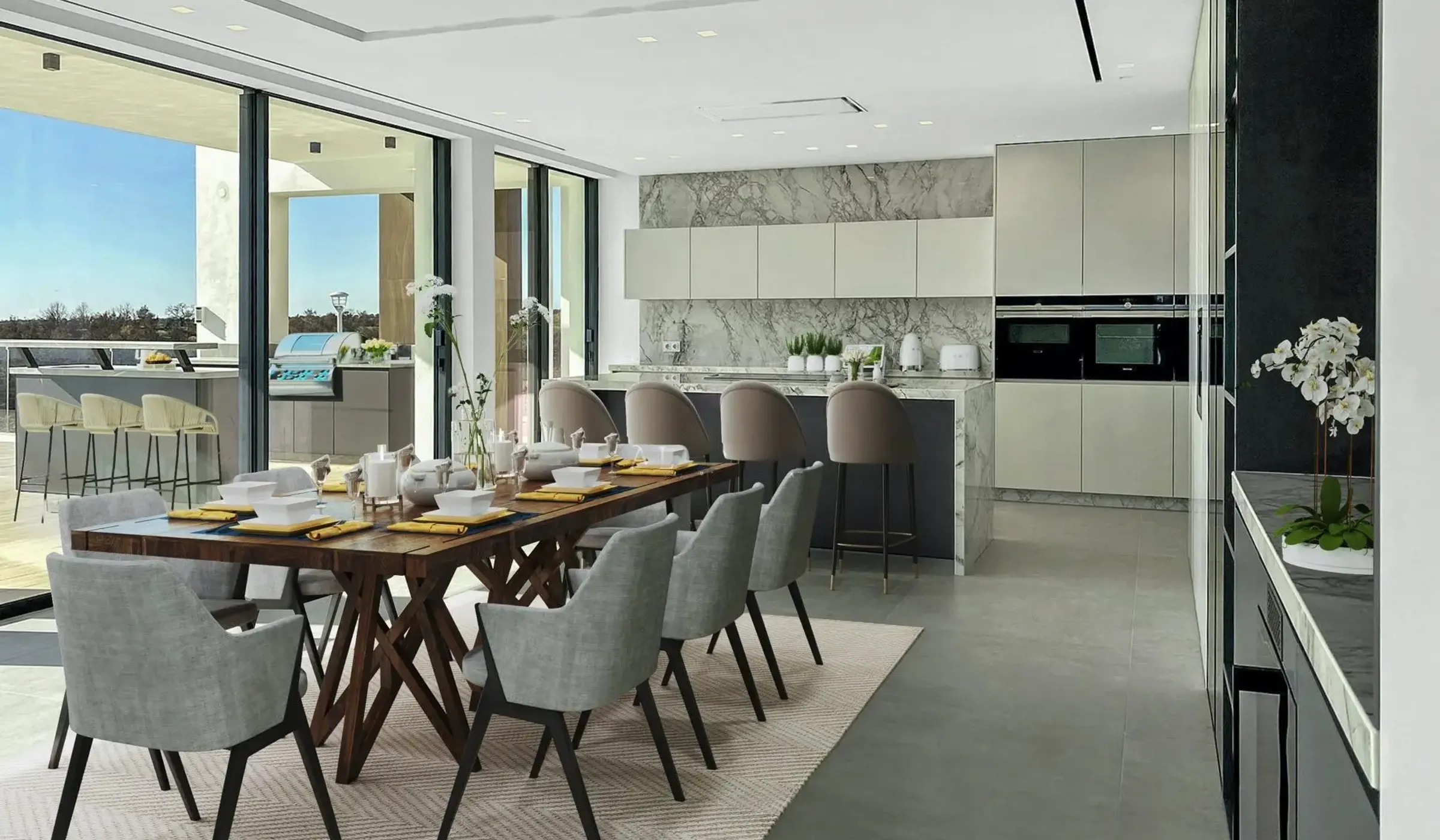 NEW CONTEMPORARY VILLA WITH SEA VIEWS IN PRIME LOCATION