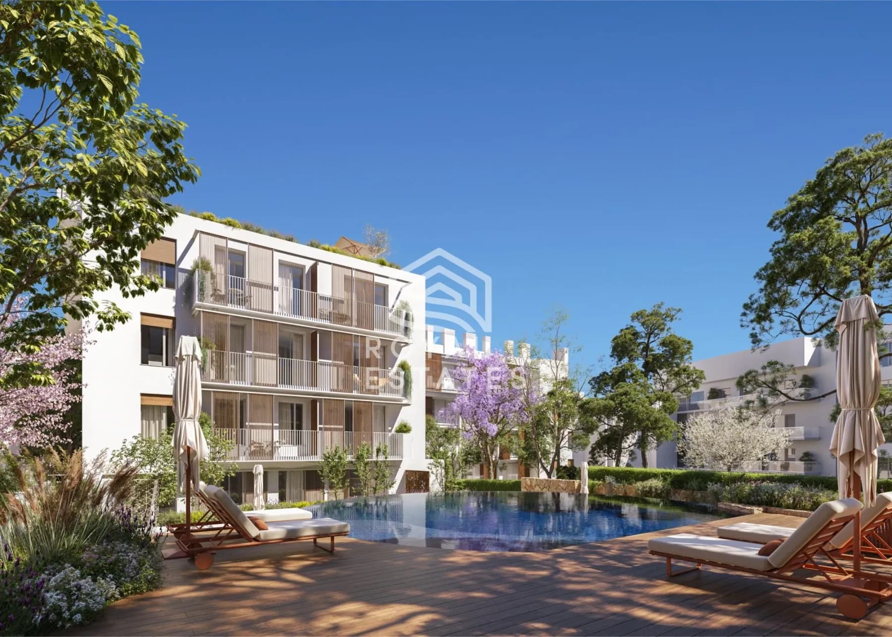 Park Eularia: Apartment with Sea View in the Heart of Santa Eularia
