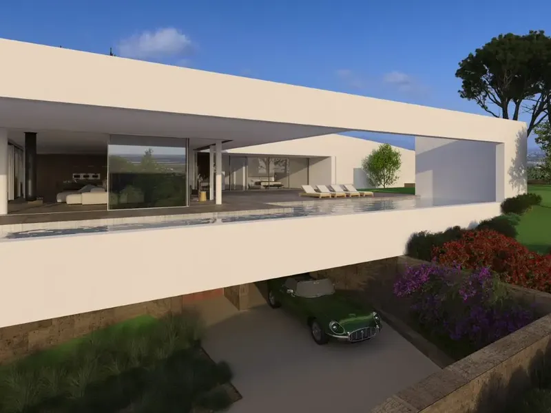 Lot for luxury villa in full harmony with nature