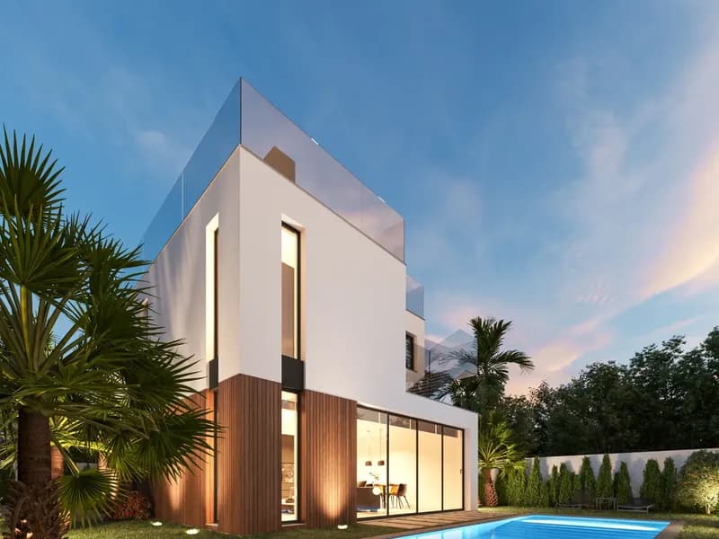 Fantastic villa of typology T4 with privileged view of the Marina of Albufeira