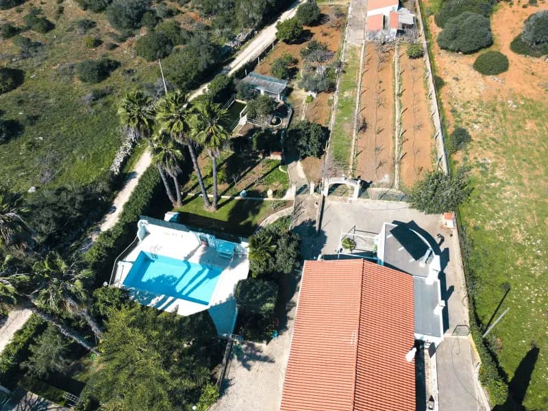 Exquisite Farm with Charming Villa, Vineyard, and Pool in Mexilhoeira Grande