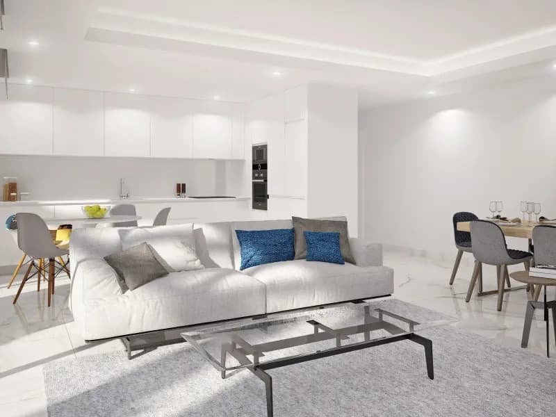 2 Bedrooms Apartment - comum swimming pool - balconies - garage