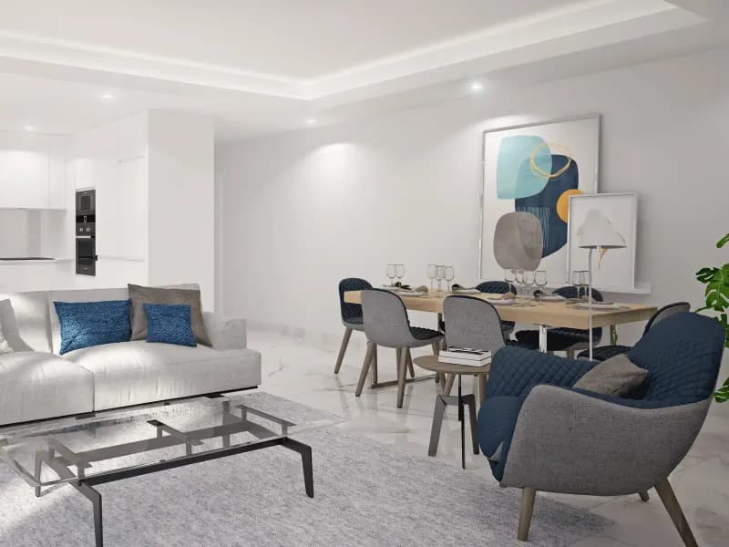 2 Bedrooms Apartment - comum swimming pool - balconies - garage