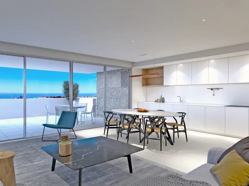 2 bedroom duplex apartment with sea view in Lagos